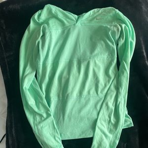 Mint Green Nike Running hoodie